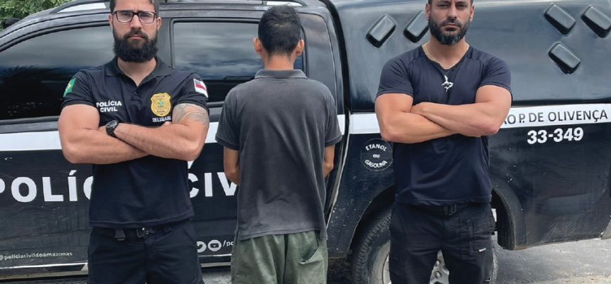 A Polícia Civil do Amazonas (PC-AM), por meio da 52ª Delegacia Interativa de Polícia (DIP) de São Paulo de Olivença (a 985 quilômetros de Manaus), cumpriu, no dia 29 de junho, mandado de prisão preventiva de um homem, de 25 anos, pelos crimes de descumprimento de medida protetiva, ameaça e injúria no contexto de violência doméstica e familiar contra a sua ex-companheira, de 18 anos.