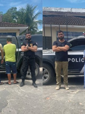 Policiais civis da 52ª Delegacia Interativa de Polícia (DIP) de São Paulo de Olivença (a 985 quilômetros de Manaus) prenderam em flagrante, na última segunda-feira (21/07), Glauciane Pereira Chota, Glaucio Pereira Chota e Vanderson dos Santos Davila, conhecido como “Dourado”, por tráfico de drogas, associação para o tráfico, posse ou porte de arma de fogo de uso restrito, violação de direito autoral, descaminho e crime ambiental.